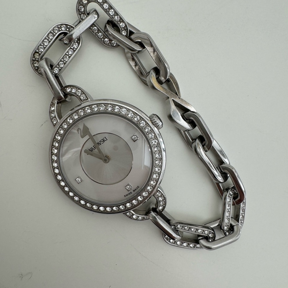 Swarovski Aila White Bracelet Watch - Picture 2 of 5